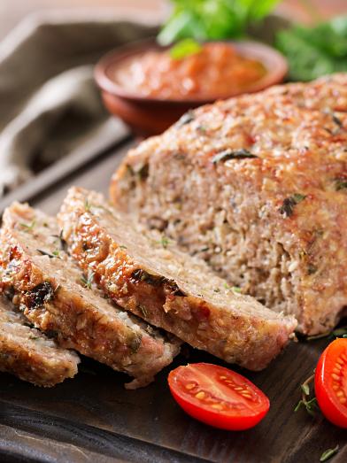 Quick Italian Meatloaf - ADA. Quick Italian Meatloaf