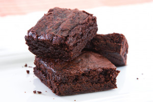 Brownies riches en fibres et sans gluten - recette rapide